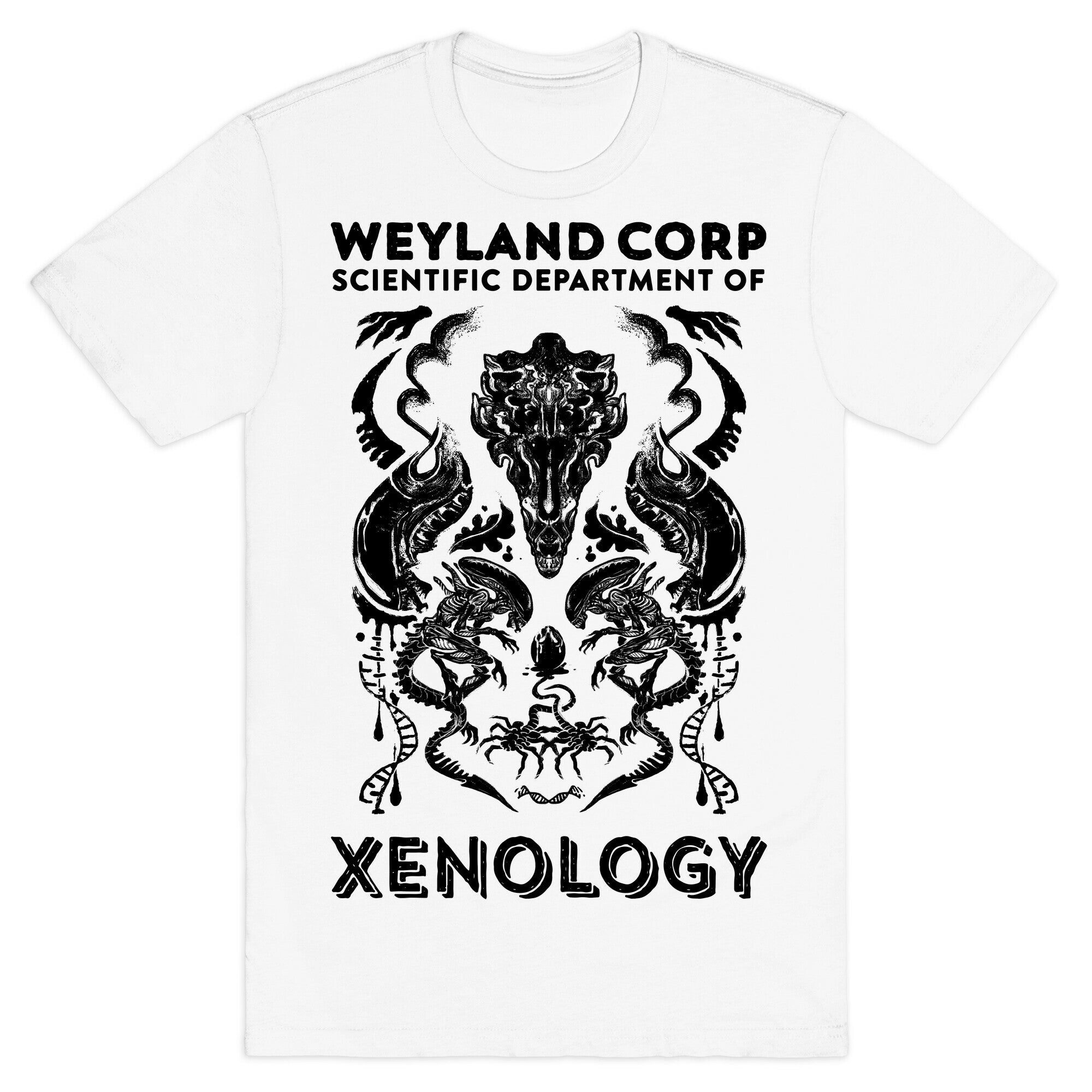 Weyland Corp Scientific Department Of Xenology T-Shirt